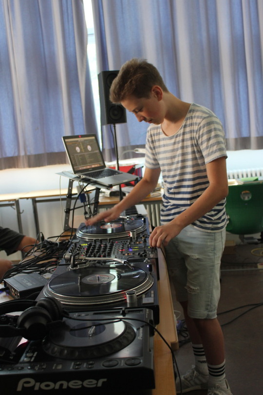 DJ Workshop für die Jahrgangsstufe&nbsp;9
