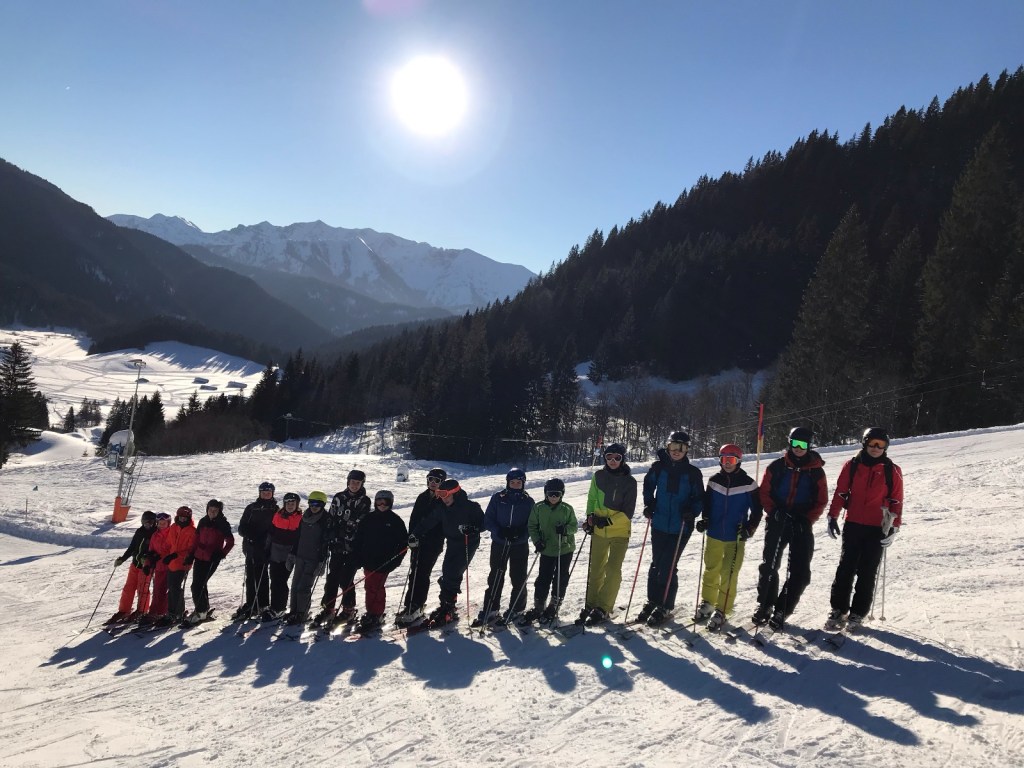 Mit der Sonne im&nbsp;Schnee