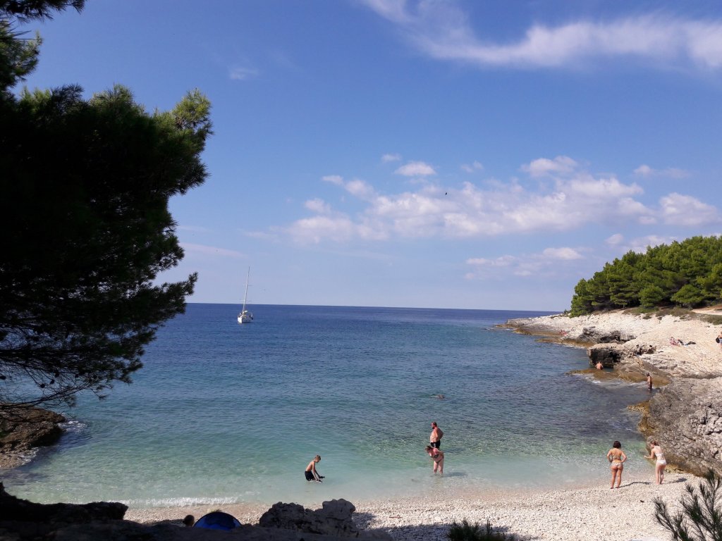 Kroatien im Sonnenschein