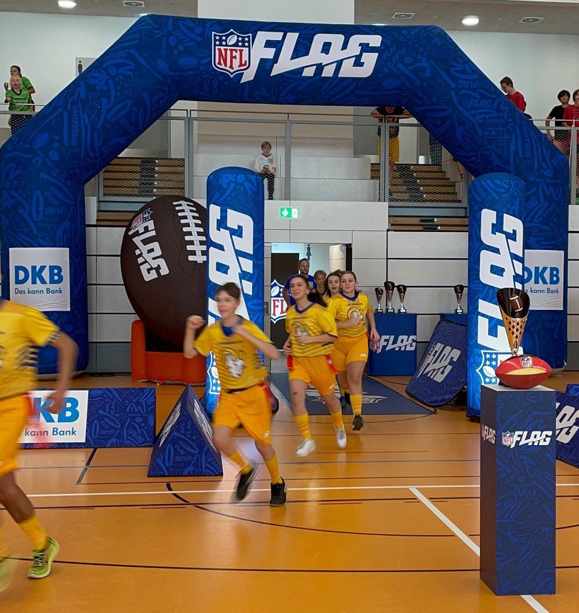 MP-Ram – unser American Footballteam im ersten&nbsp;Turnier