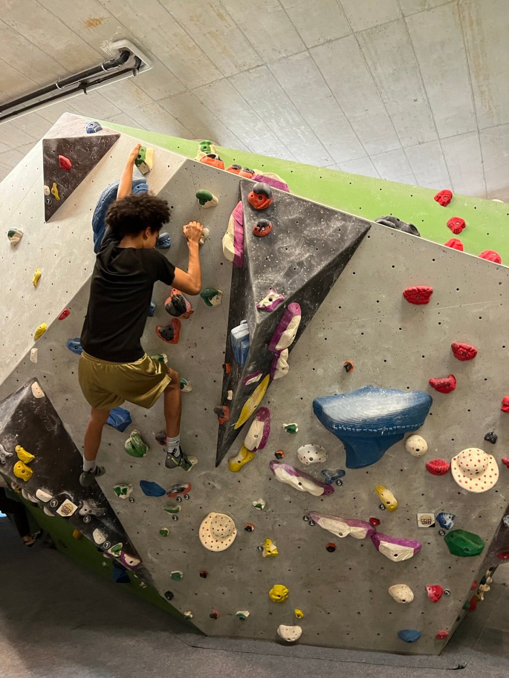 Oudoor-AG im Klettermodus