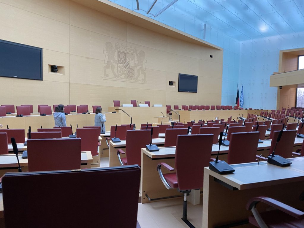 Besuch im Bayerischen&nbsp;Landtag