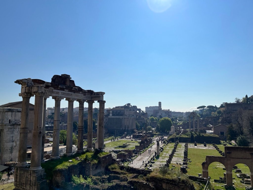 Die Klasse 10a in der ewigen&nbsp;Stadt