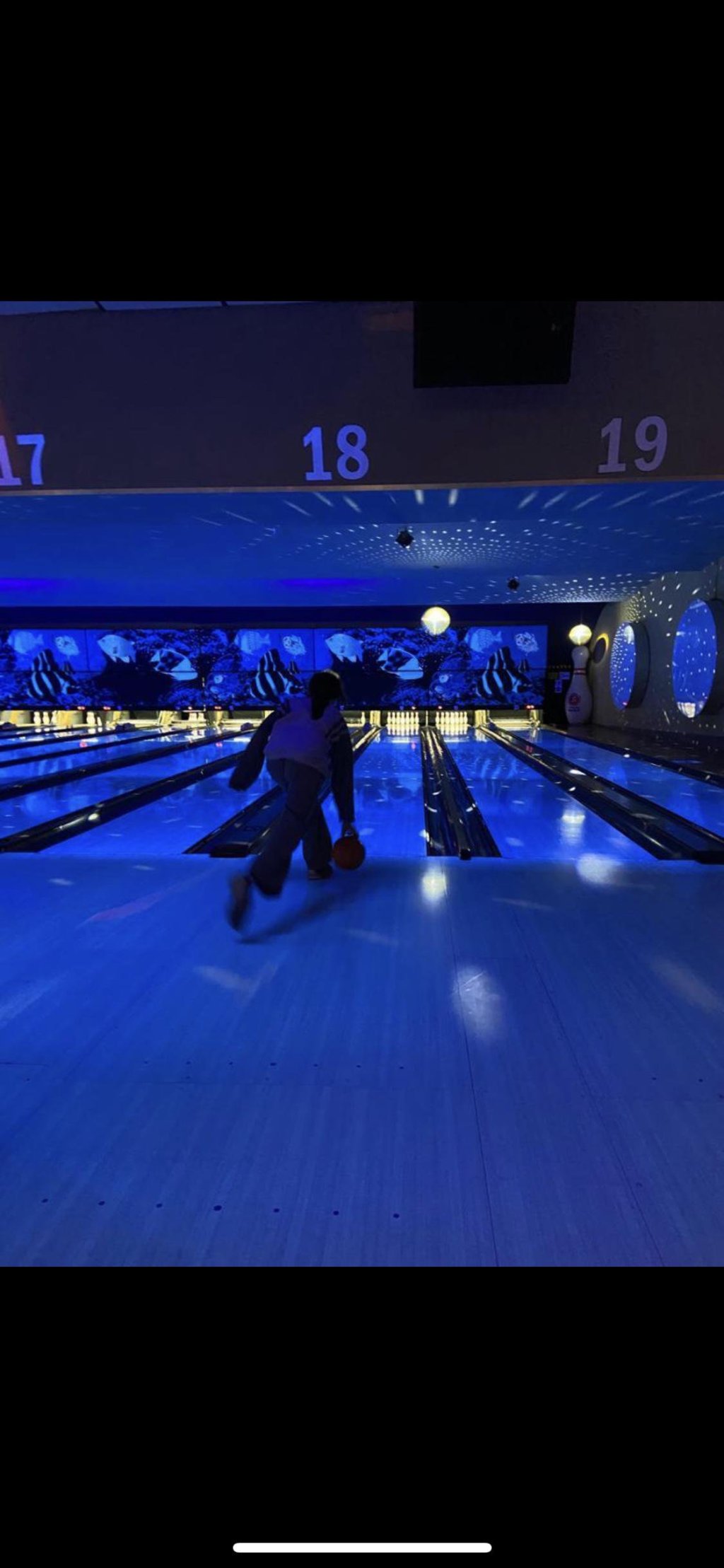 Gaudi beim Bowlen