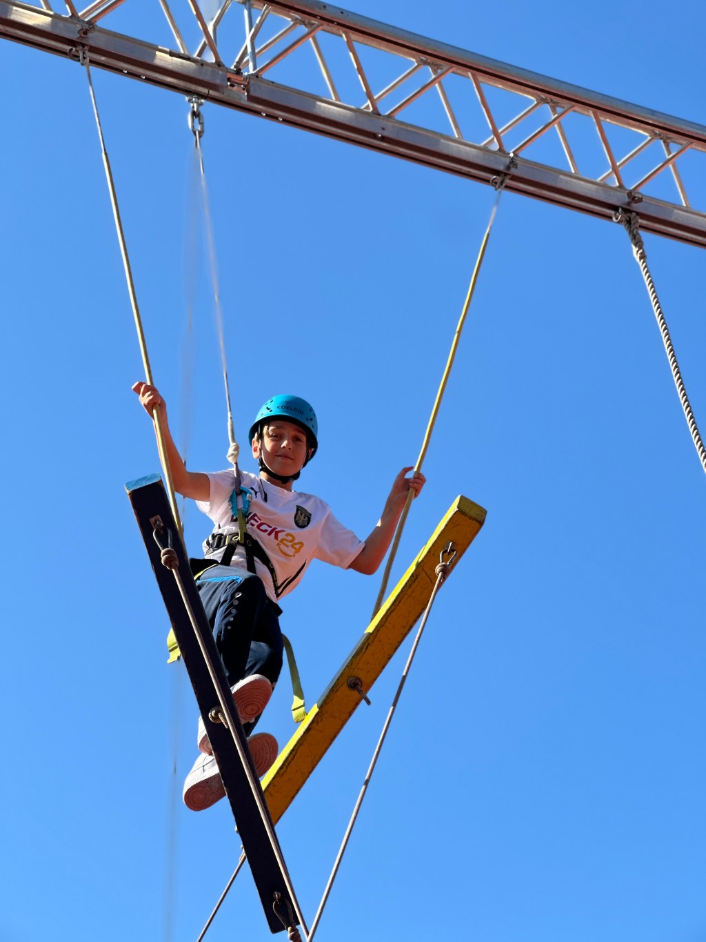 Der mobile Hochseilgarten an der&nbsp;MPR