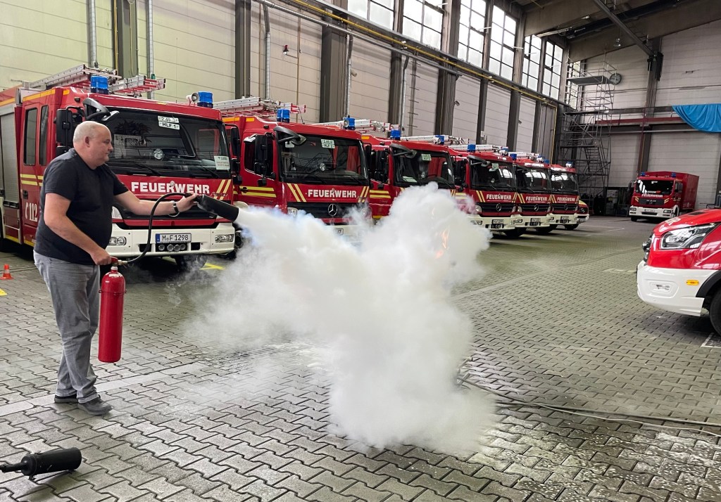 Ausbildung der Brandschutzhelfer