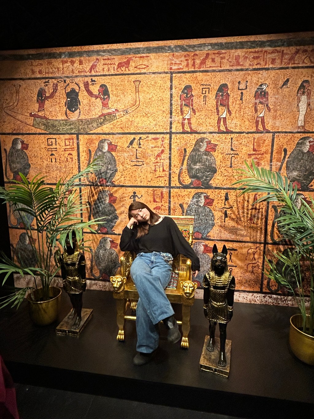 Die 7a besucht die immersive Tutanchamun-Ausstellung