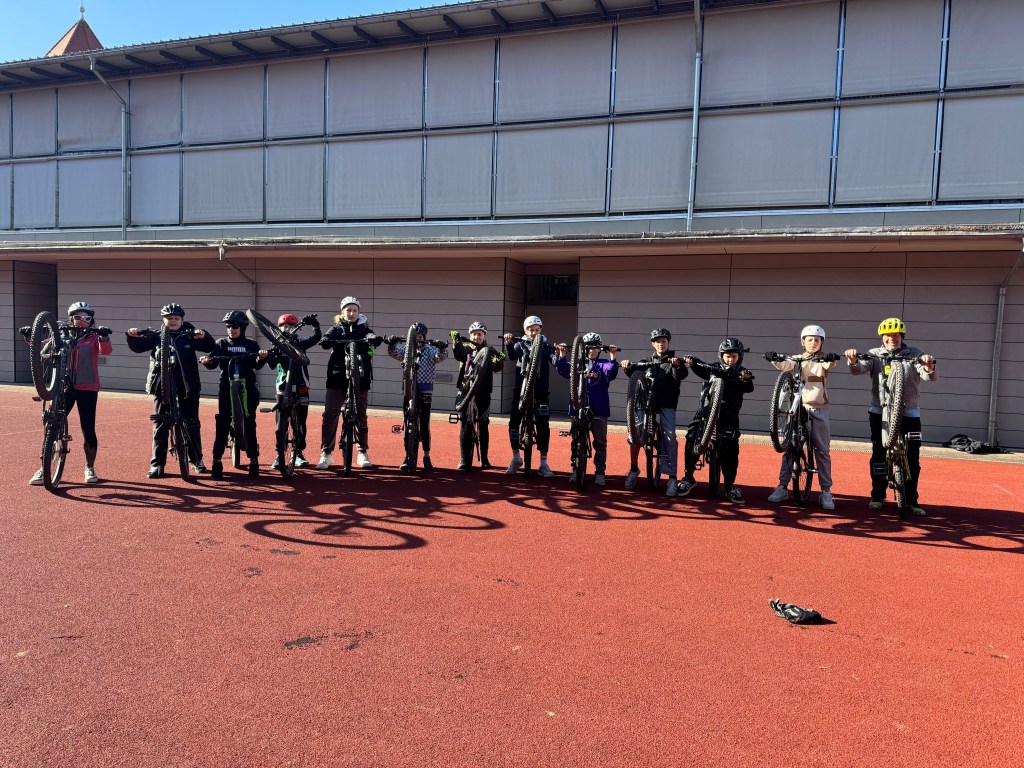 Frühlingstrail mit den&nbsp;Mountainbikes