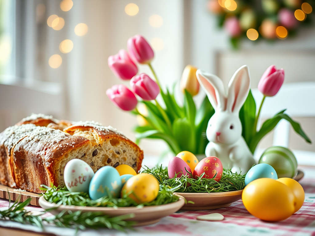 Gemeinsames Osterfrühstück