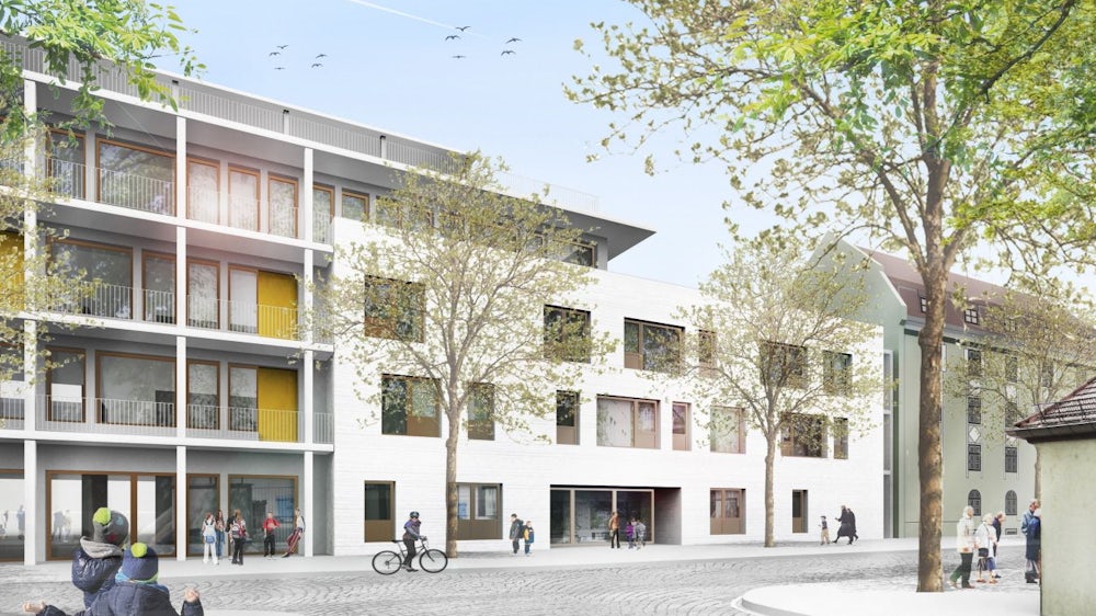 Ein Blick ins neue&nbsp;Schulgebäude