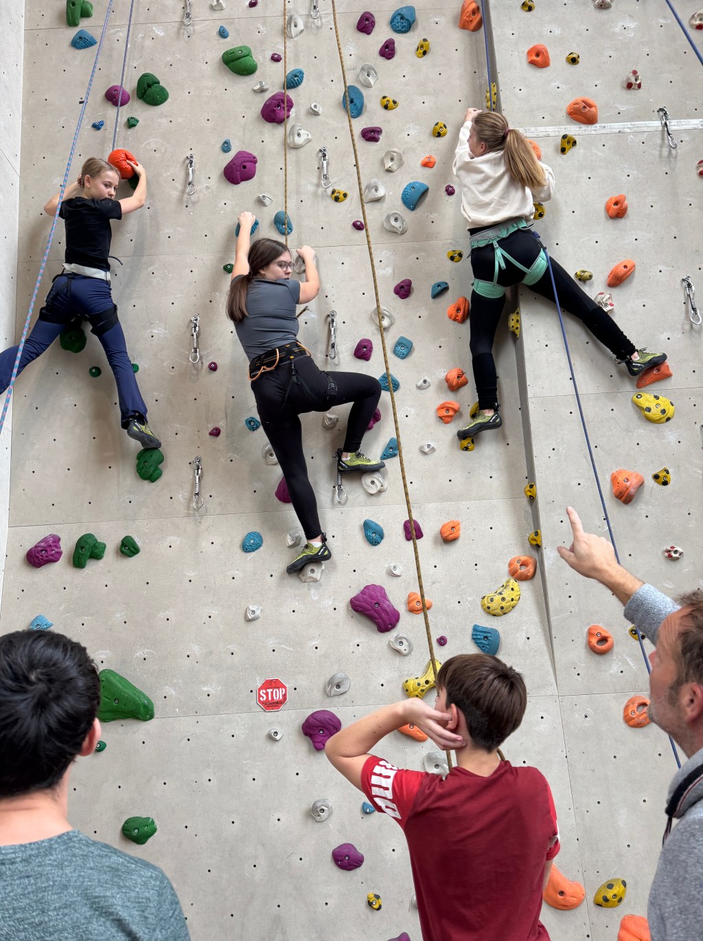 Die Mountainbike-AG hoch hinaus