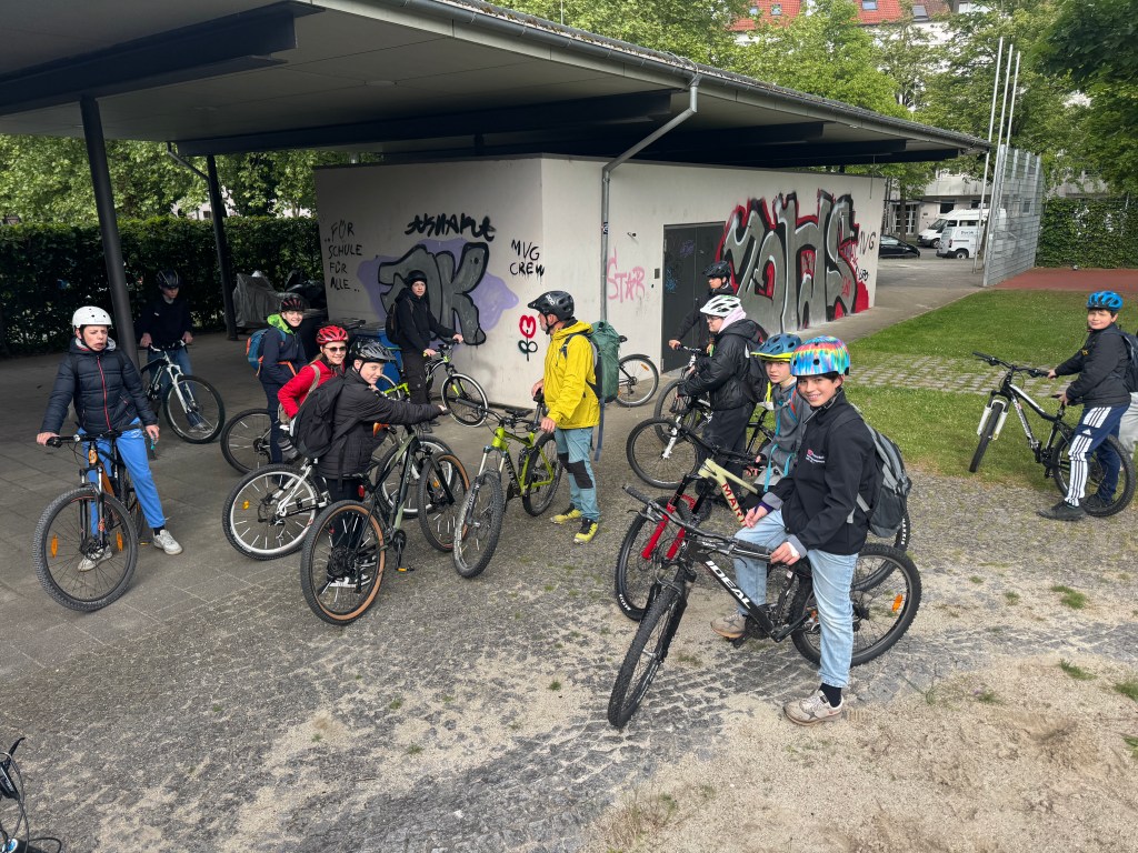 Kühle Köpfe, heiße Trails – Ausfahrt der MTB-AG